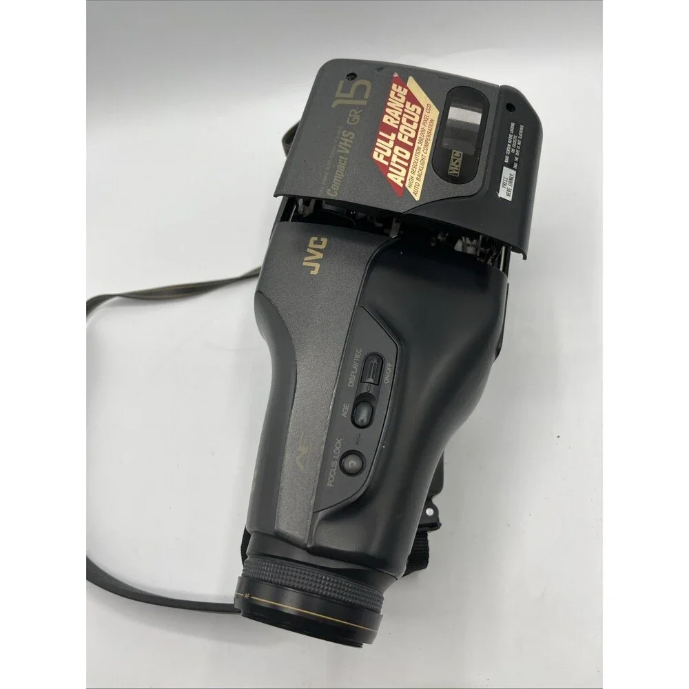JVC Compact VHS GR-15 Camcorder FOR PARTS ONLY
